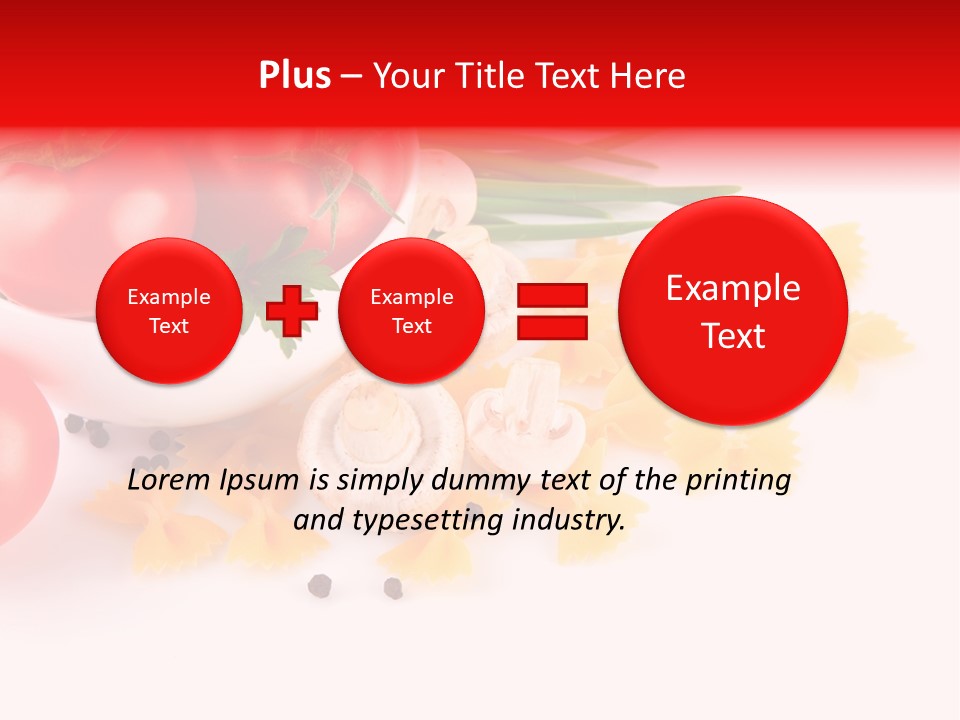 Cooked Prepared Nutrition PowerPoint Template