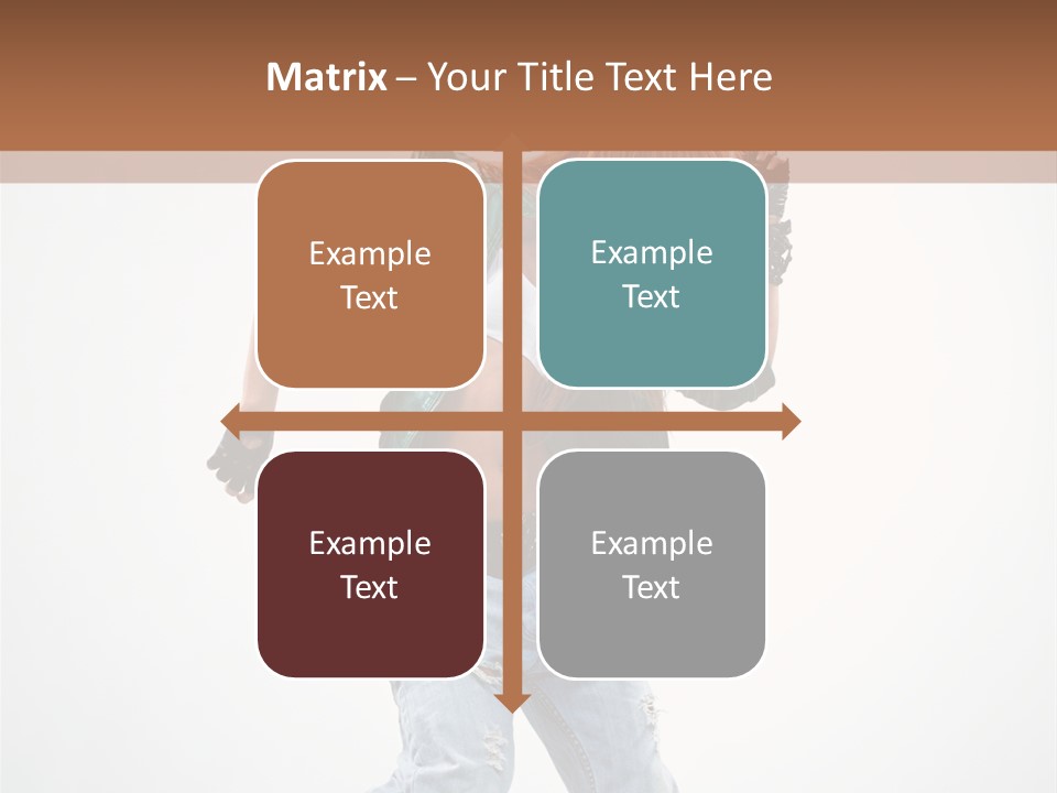 Modern Female Funky PowerPoint Template