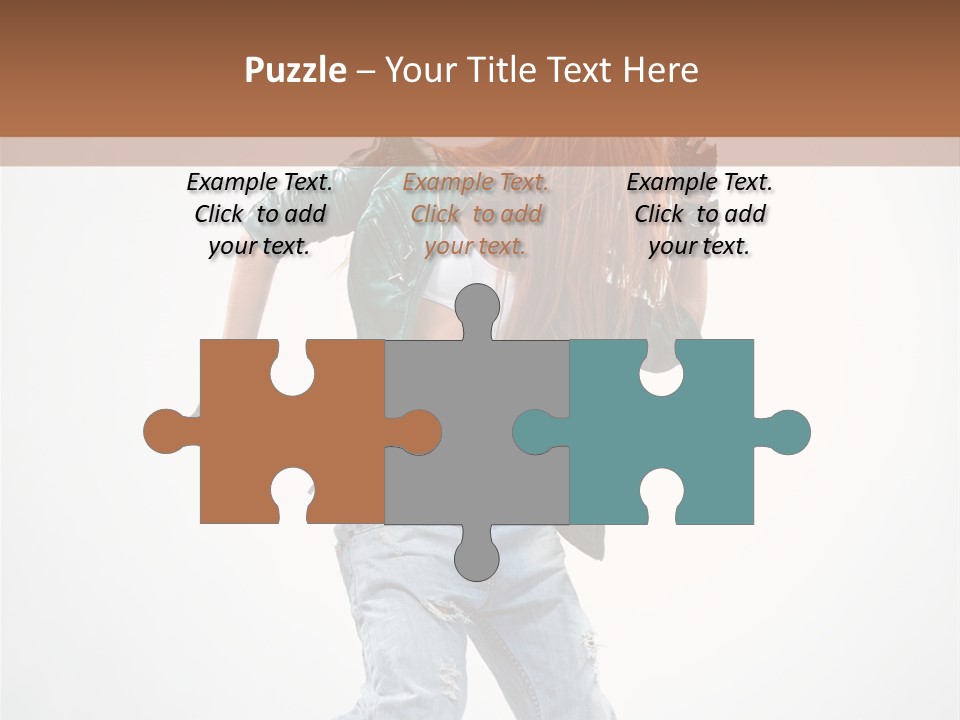 Modern Female Funky PowerPoint Template