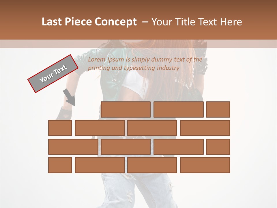 Modern Female Funky PowerPoint Template