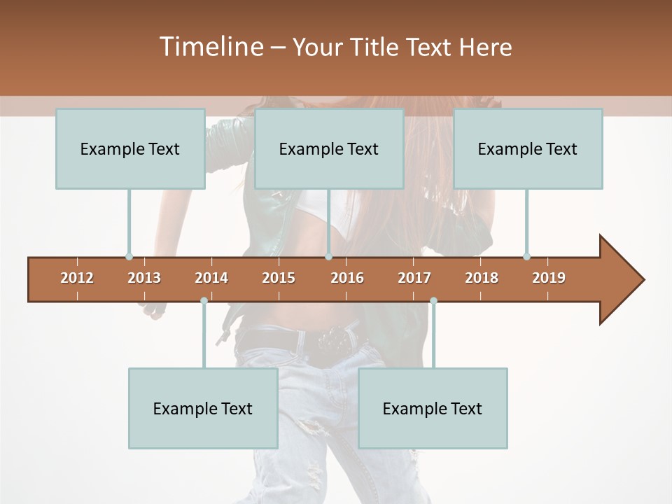 Modern Female Funky PowerPoint Template