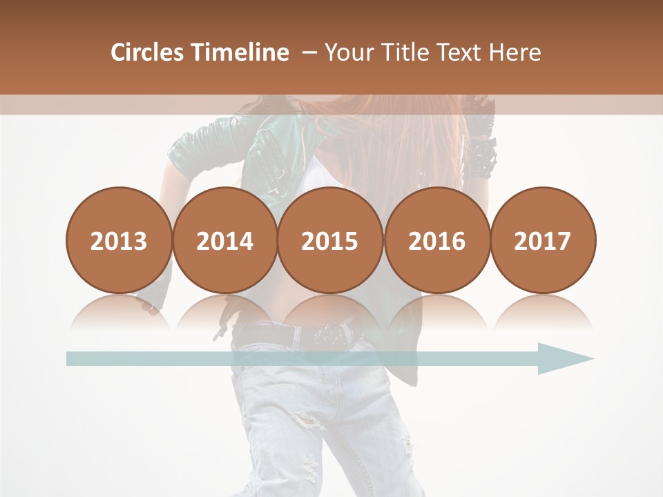 Modern Female Funky PowerPoint Template