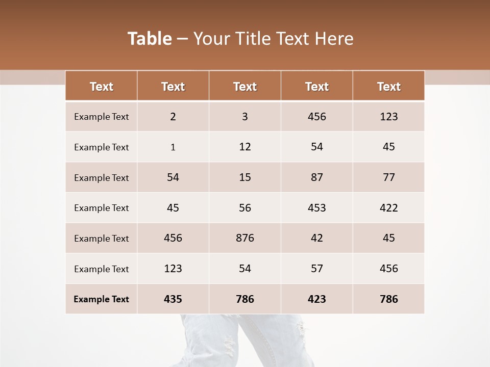 Modern Female Funky PowerPoint Template