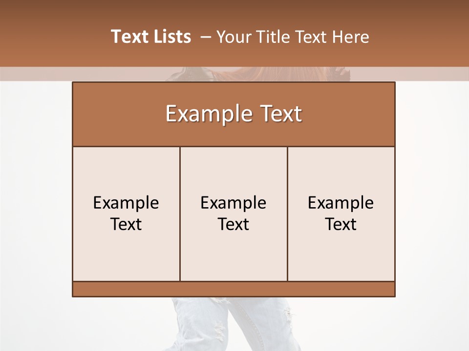 Modern Female Funky PowerPoint Template