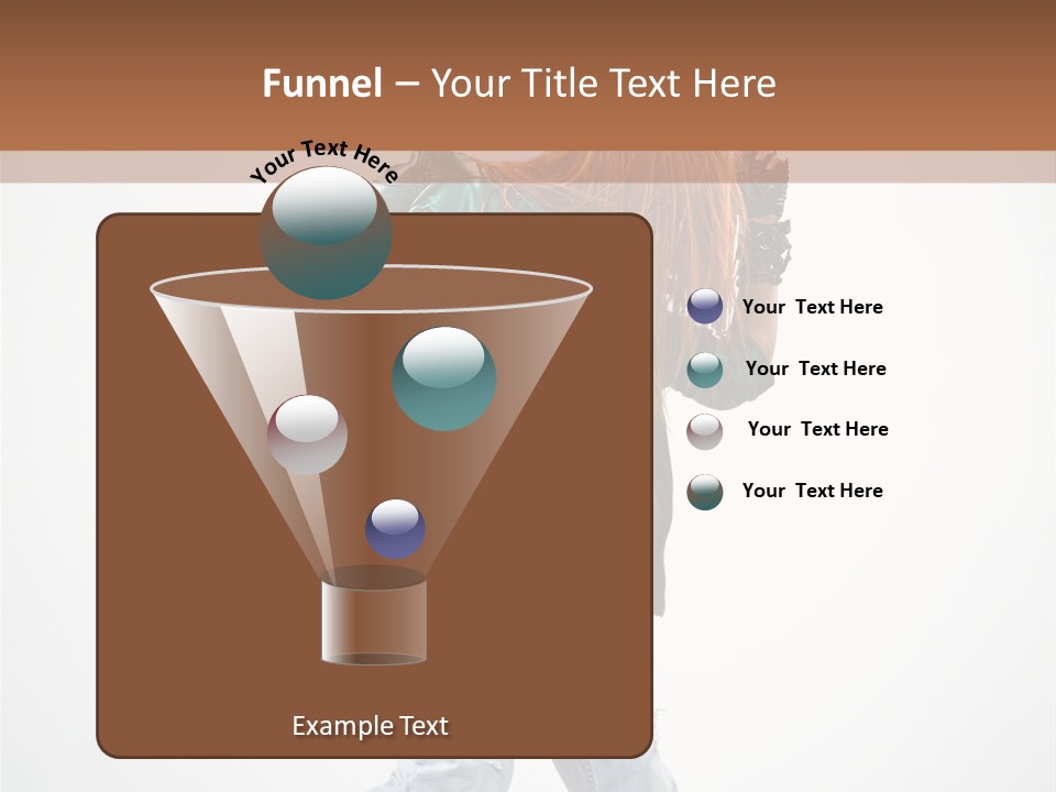 Modern Female Funky PowerPoint Template