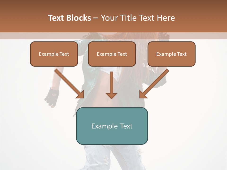 Modern Female Funky PowerPoint Template