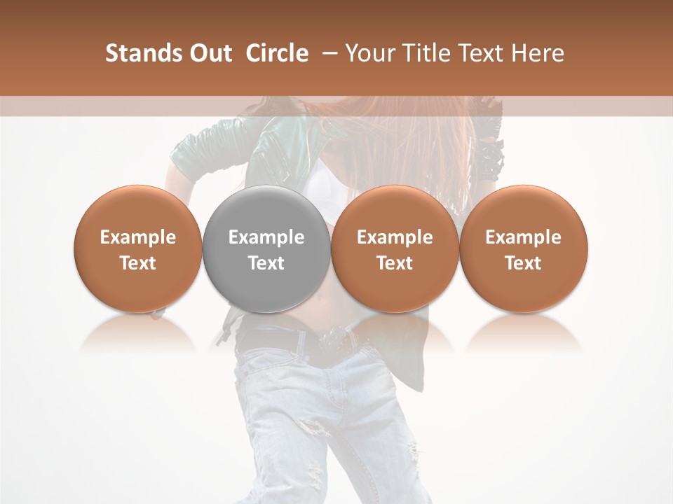 Modern Female Funky PowerPoint Template