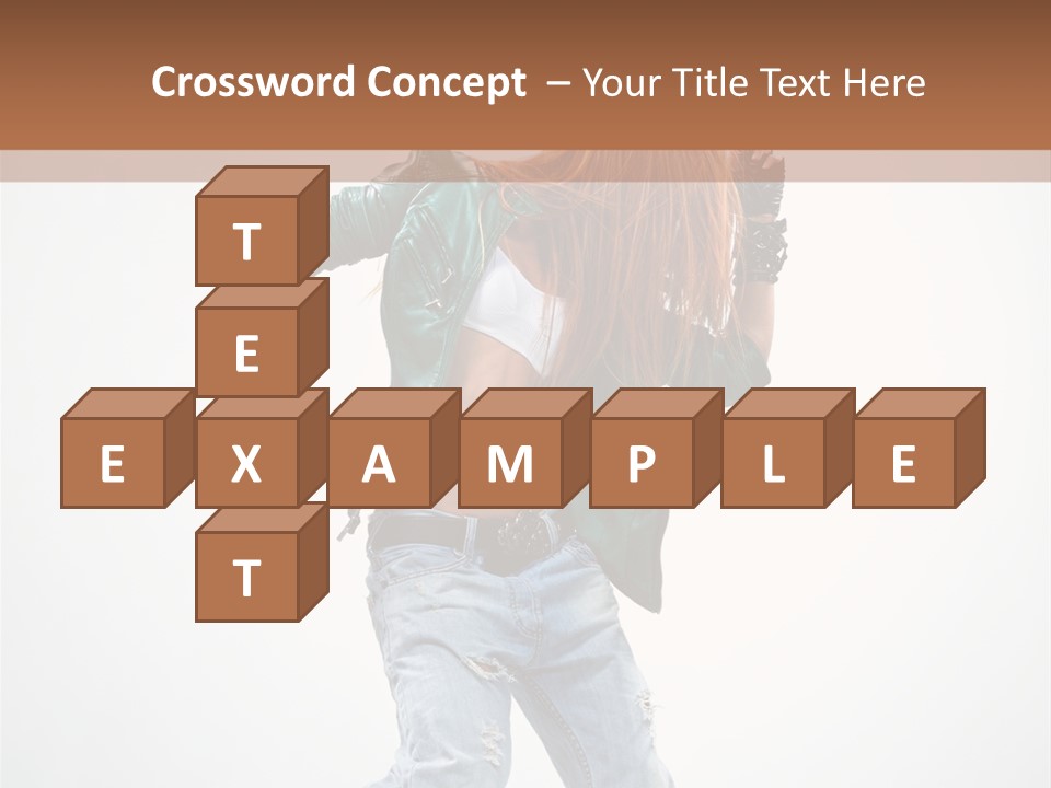 Modern Female Funky PowerPoint Template