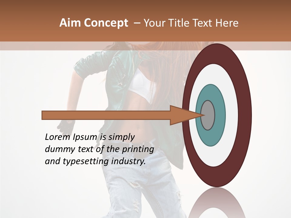 Modern Female Funky PowerPoint Template