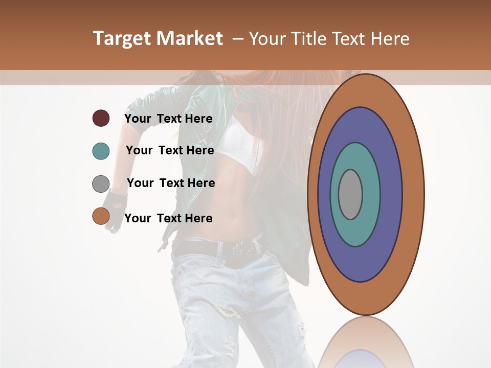 Modern Female Funky PowerPoint Template