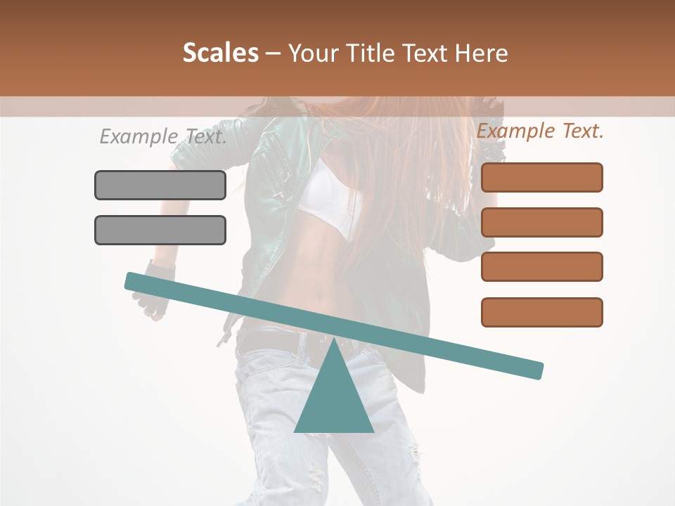 Modern Female Funky PowerPoint Template