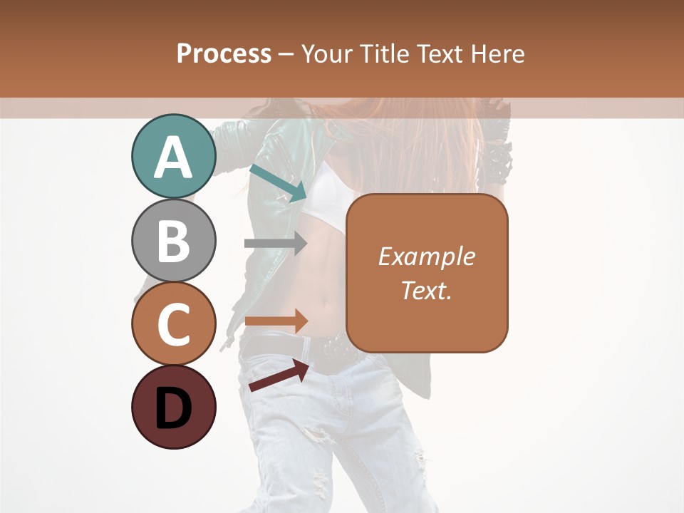 Modern Female Funky PowerPoint Template