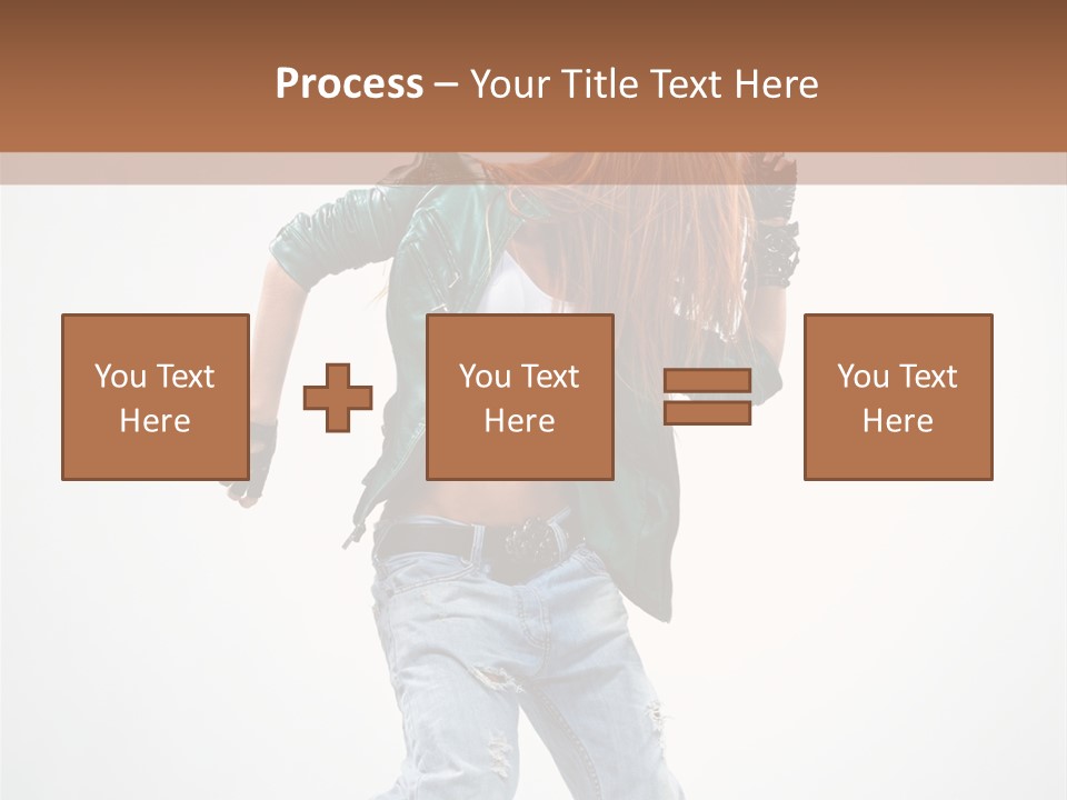 Modern Female Funky PowerPoint Template