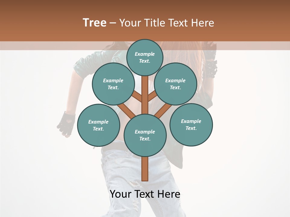 Modern Female Funky PowerPoint Template