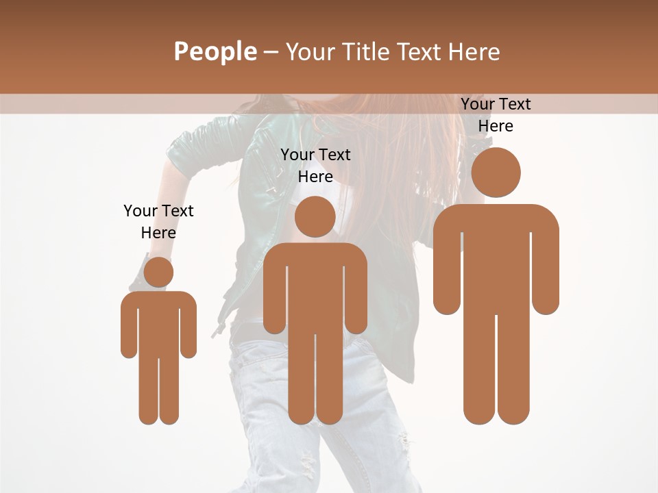 Modern Female Funky PowerPoint Template