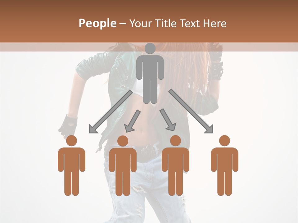 Modern Female Funky PowerPoint Template