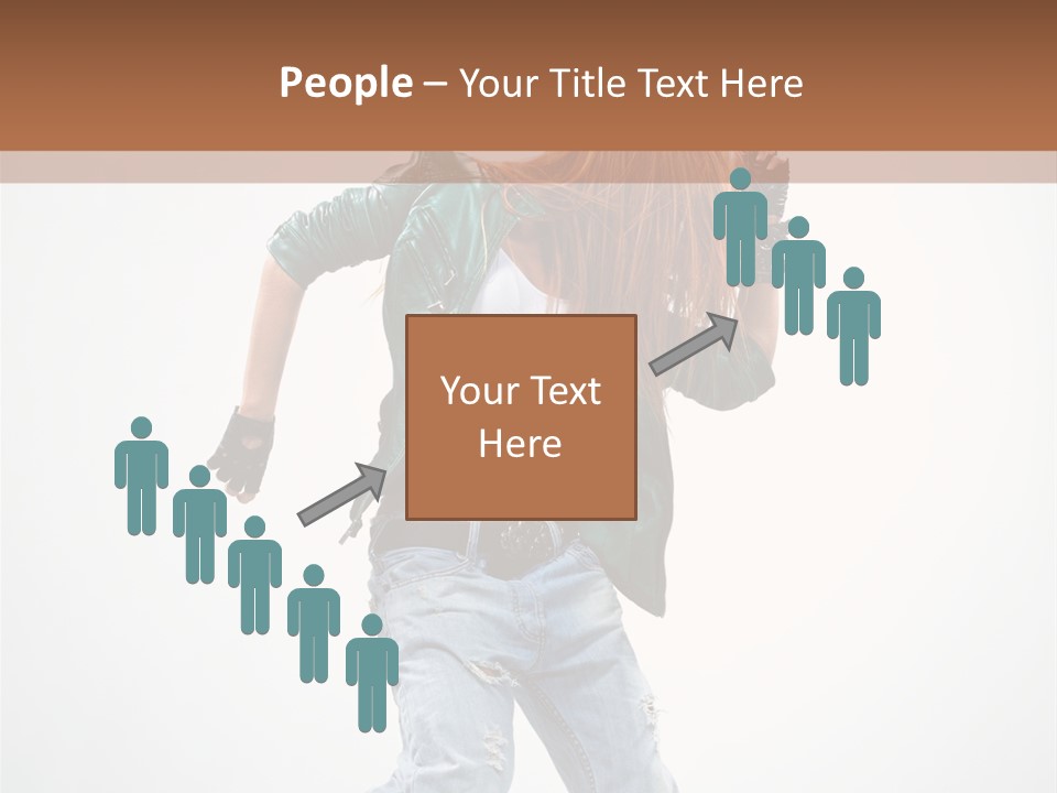 Modern Female Funky PowerPoint Template