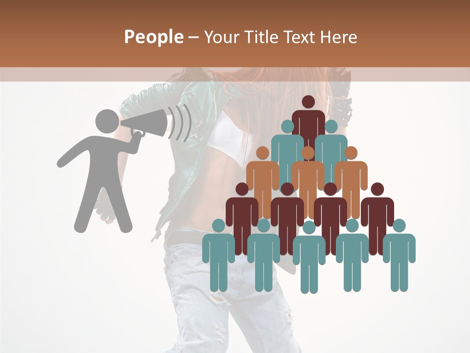 Modern Female Funky PowerPoint Template