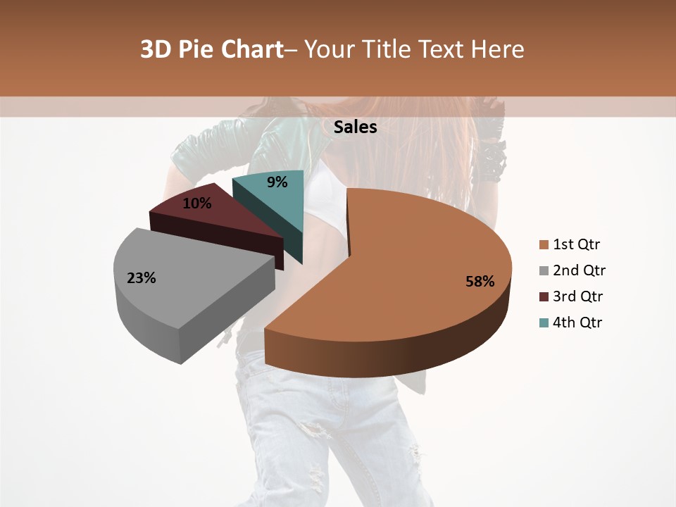 Modern Female Funky PowerPoint Template