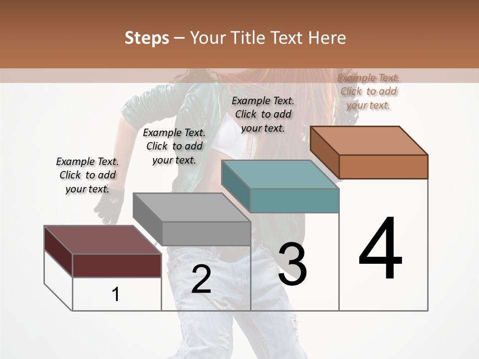 Modern Female Funky PowerPoint Template