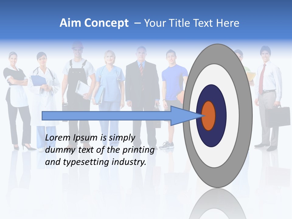 Architect Association Person PowerPoint Template