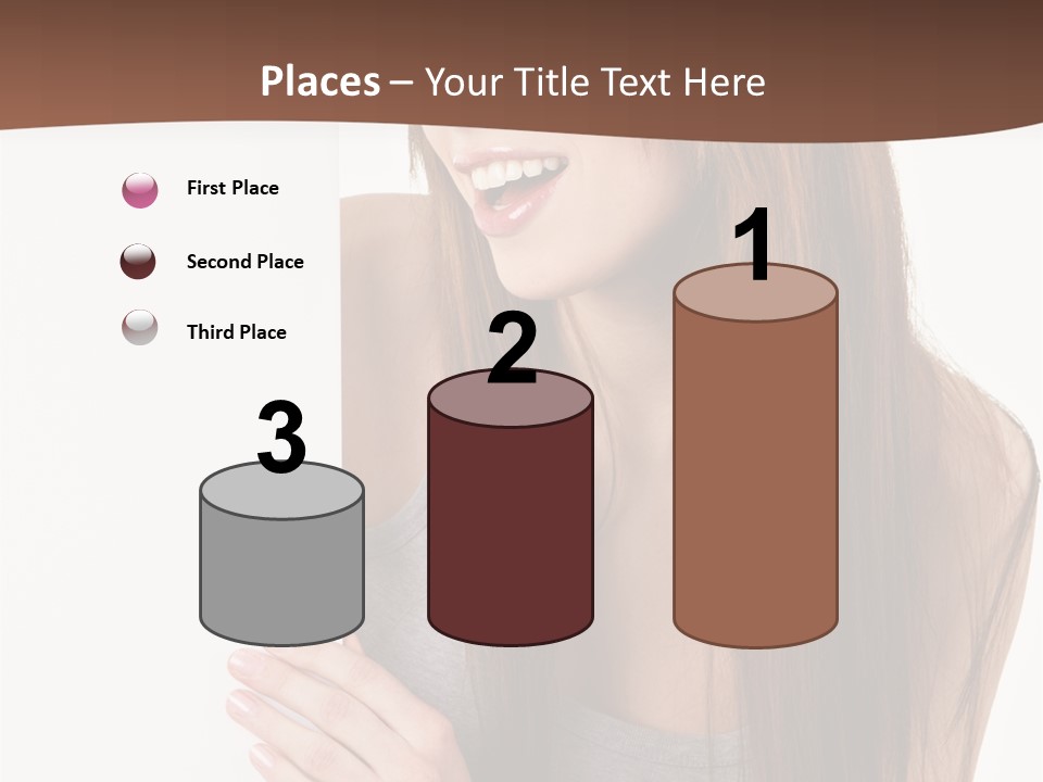 Model Displaying Showing PowerPoint Template
