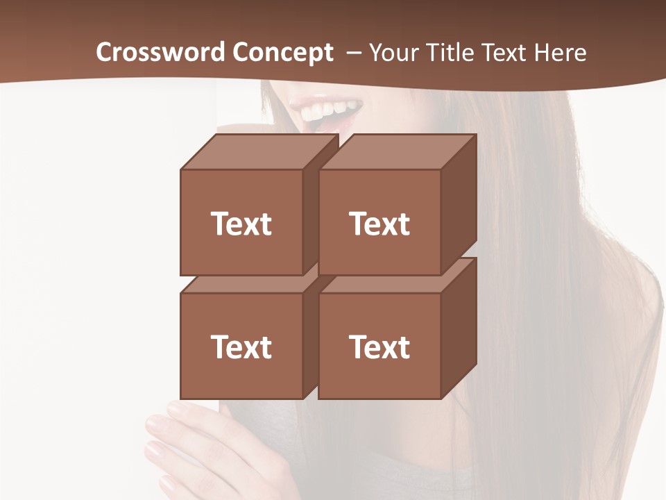 Model Displaying Showing PowerPoint Template