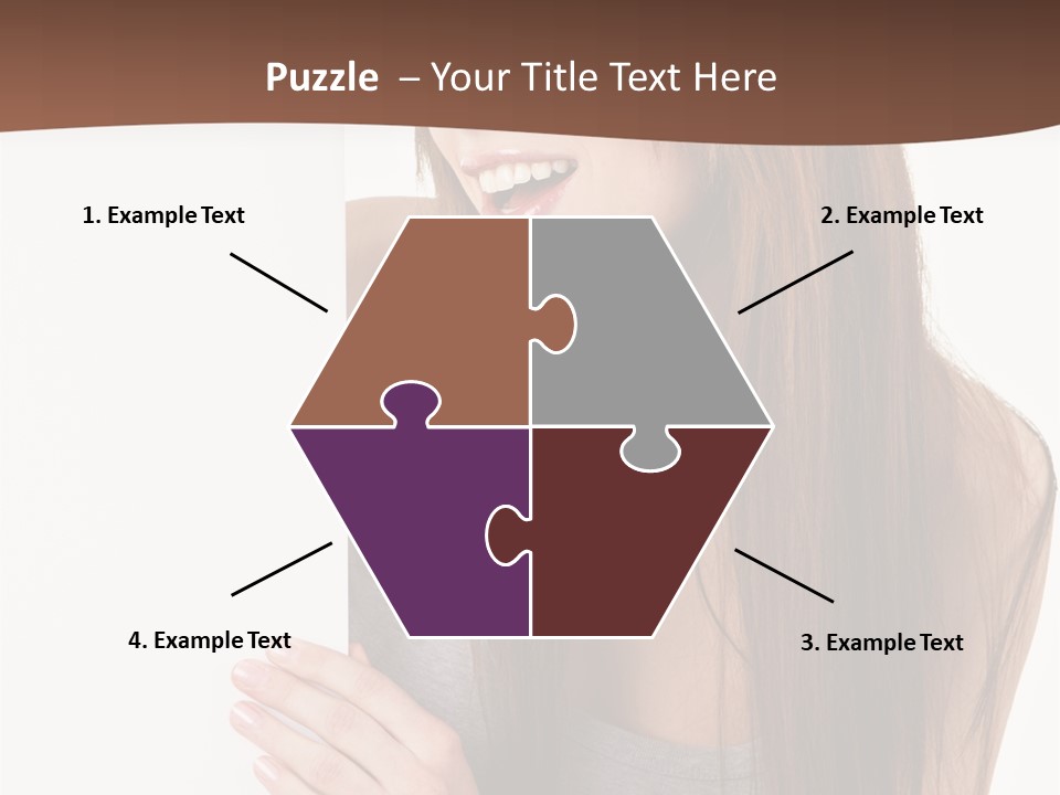 Model Displaying Showing PowerPoint Template