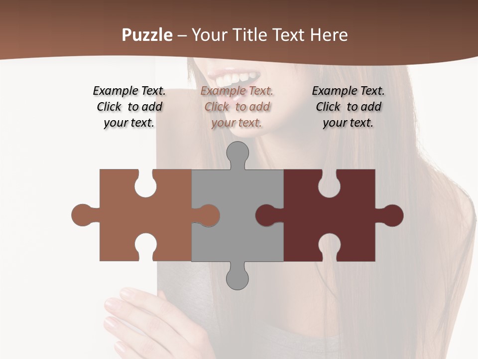 Model Displaying Showing PowerPoint Template