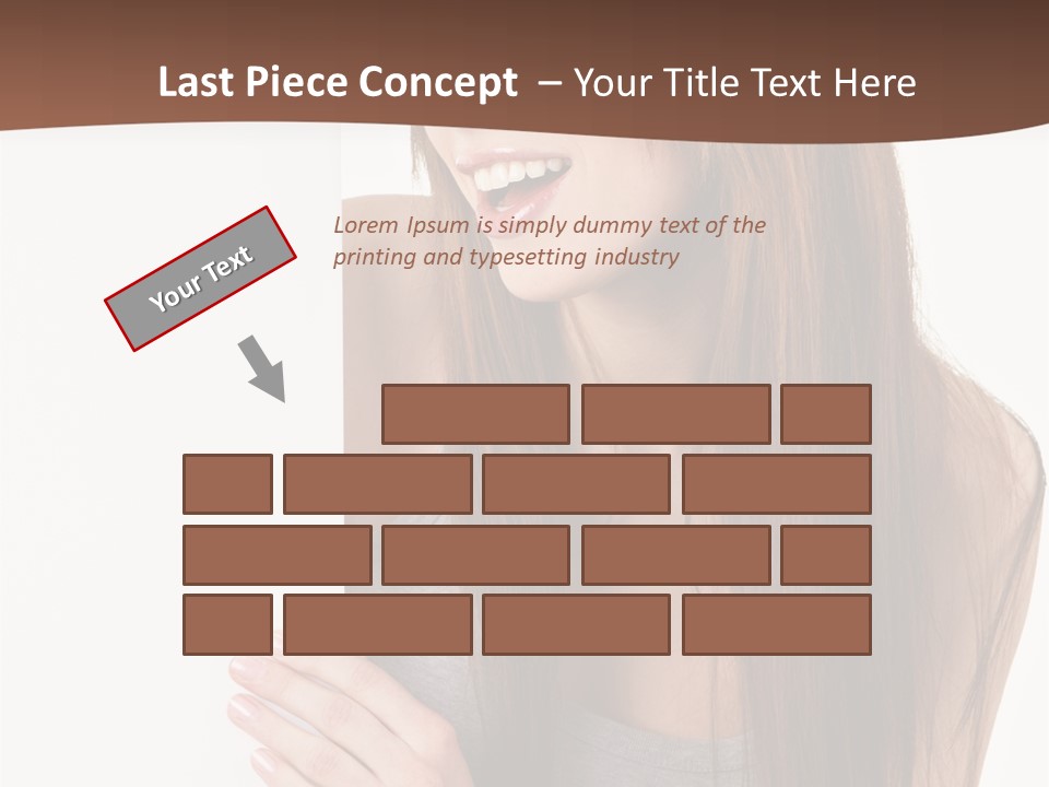 Model Displaying Showing PowerPoint Template