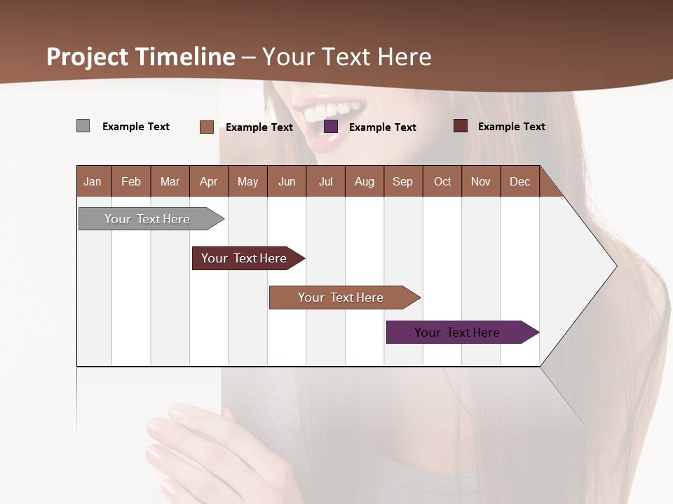 Model Displaying Showing PowerPoint Template