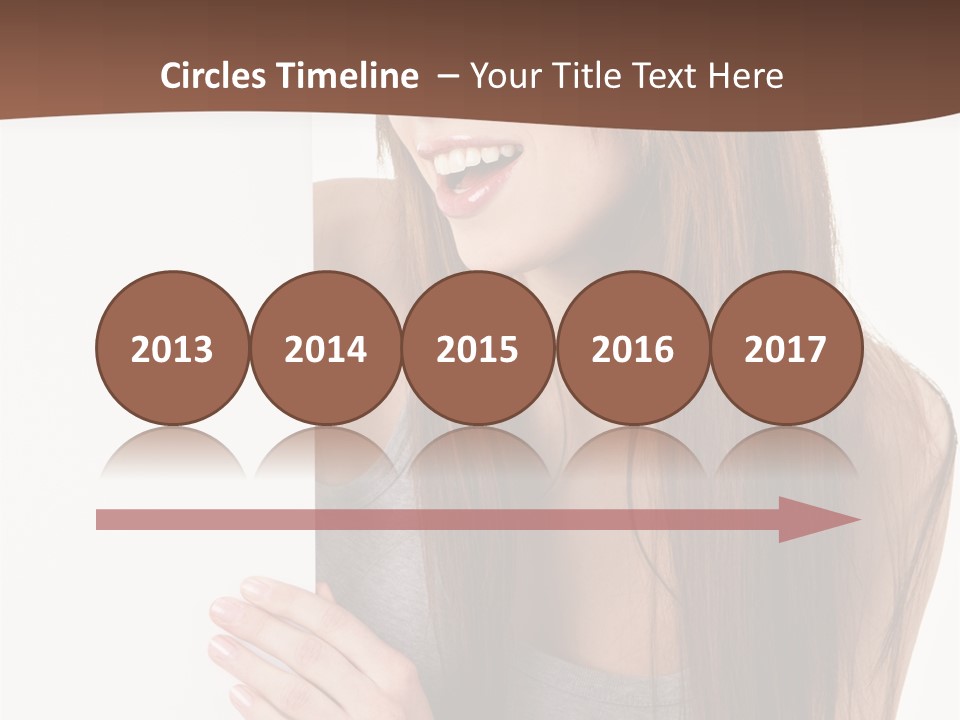 Model Displaying Showing PowerPoint Template