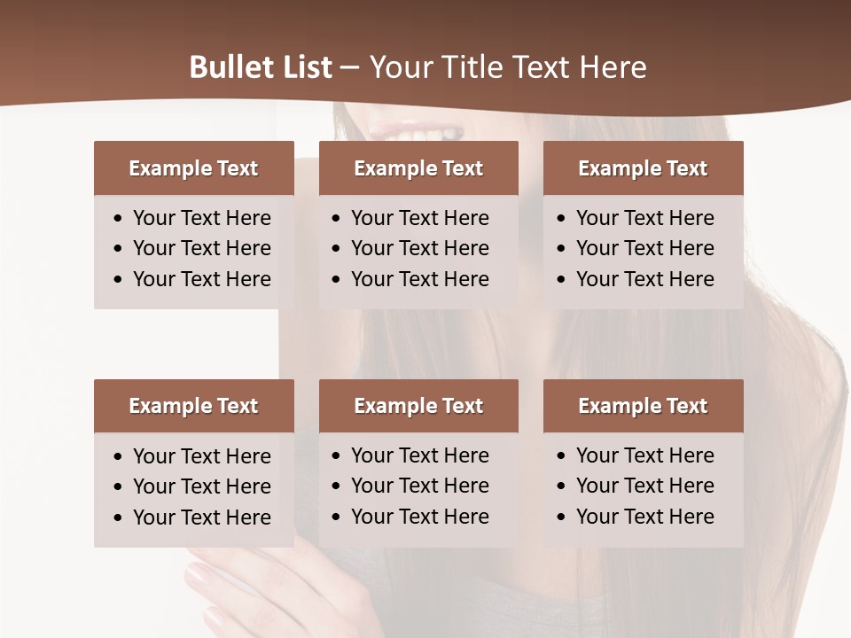 Model Displaying Showing PowerPoint Template