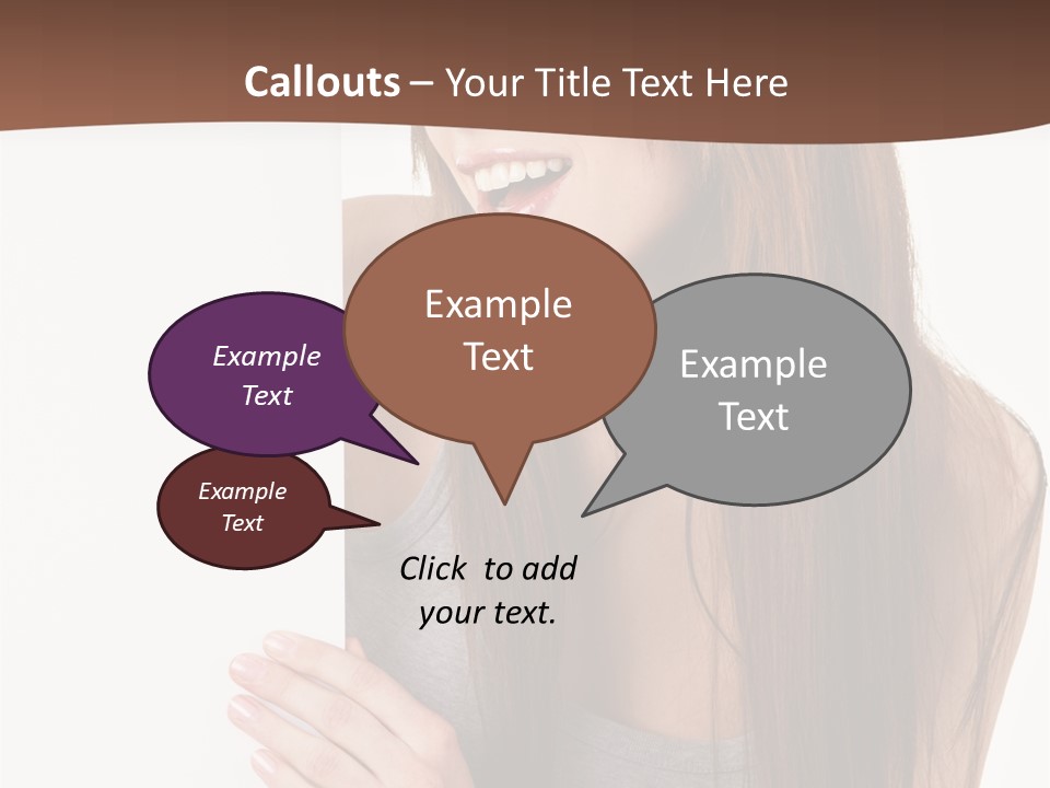 Model Displaying Showing PowerPoint Template