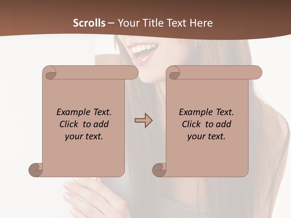 Model Displaying Showing PowerPoint Template