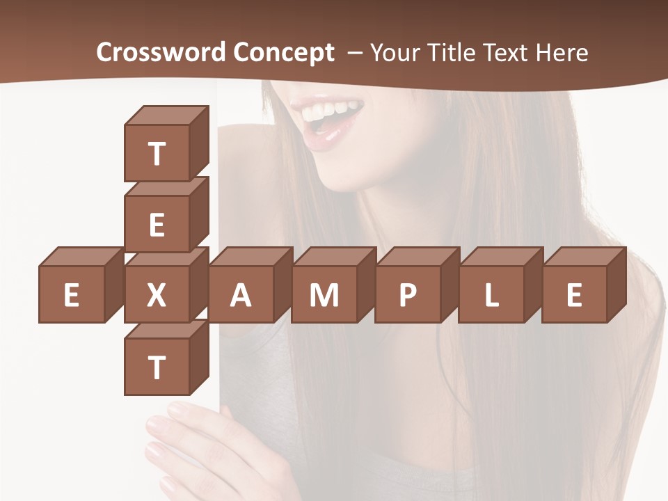 Model Displaying Showing PowerPoint Template