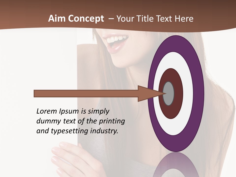 Model Displaying Showing PowerPoint Template
