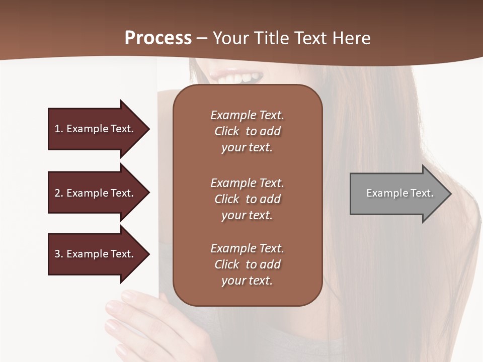 Model Displaying Showing PowerPoint Template
