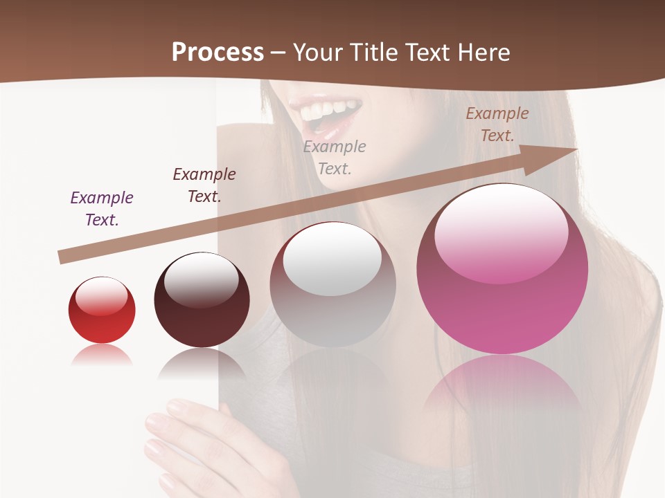 Model Displaying Showing PowerPoint Template