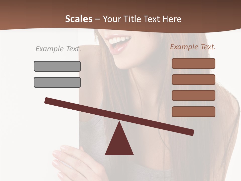 Model Displaying Showing PowerPoint Template