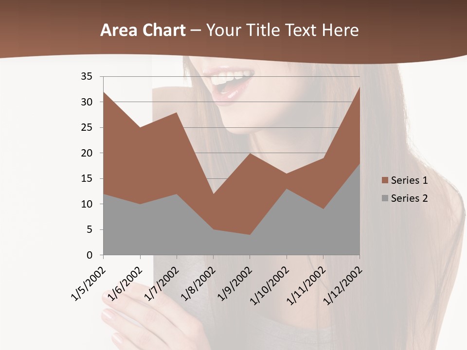 Model Displaying Showing PowerPoint Template