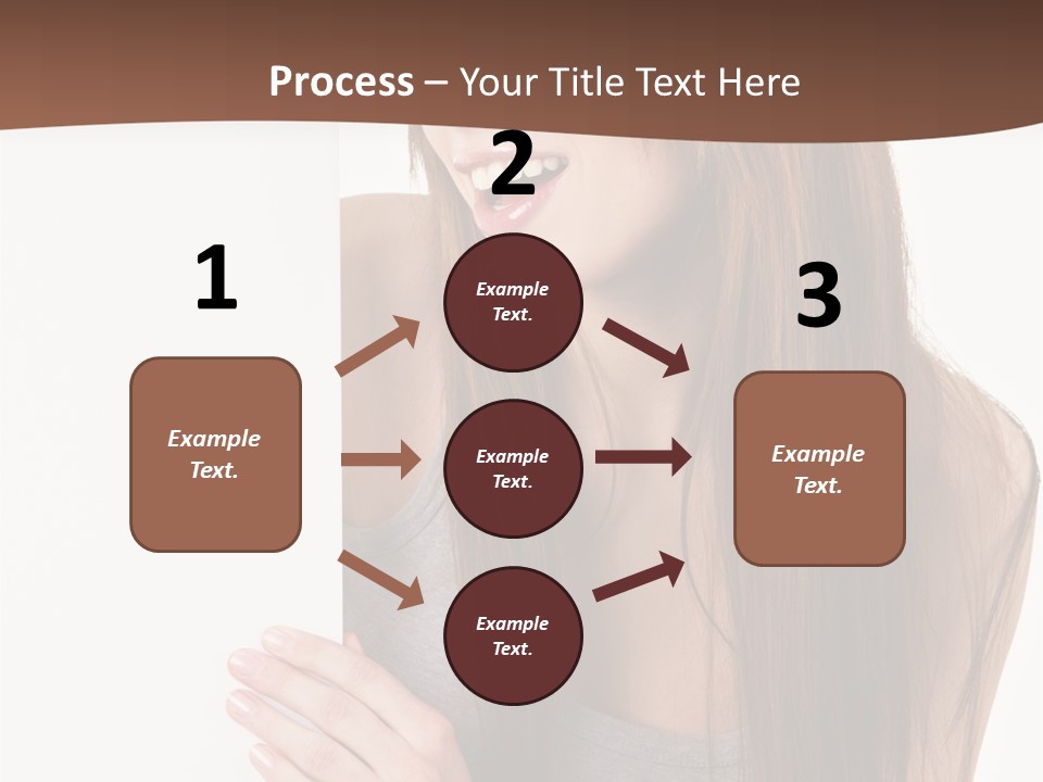 Model Displaying Showing PowerPoint Template