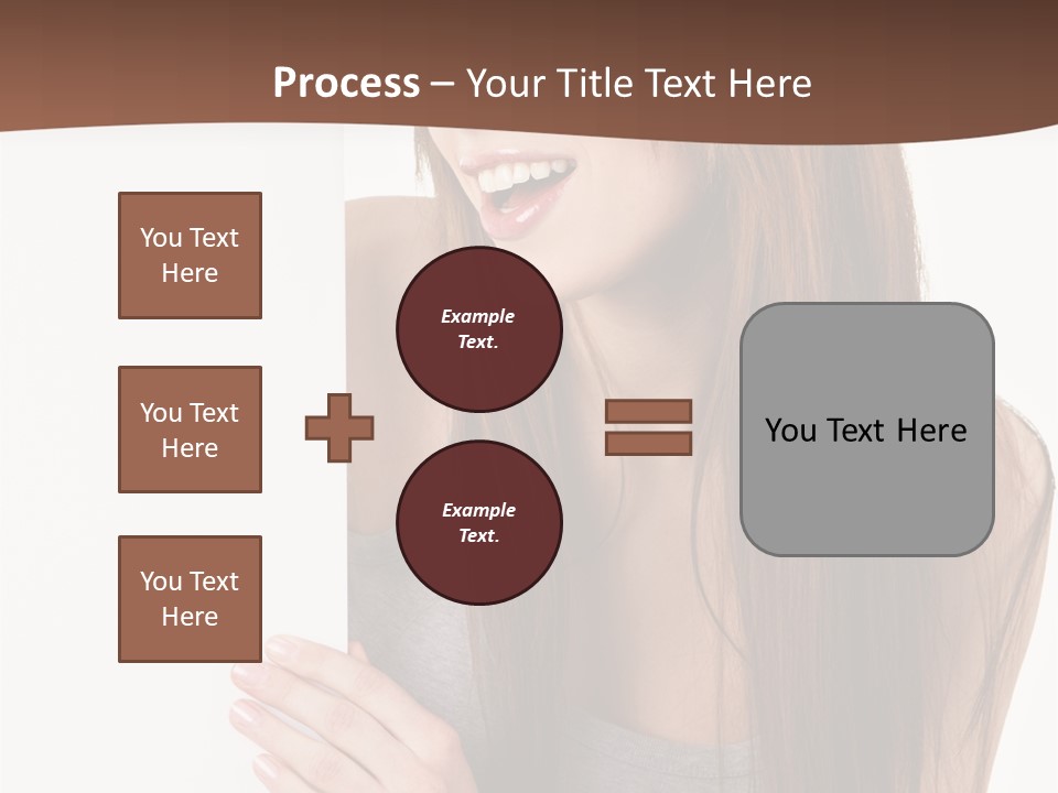 Model Displaying Showing PowerPoint Template