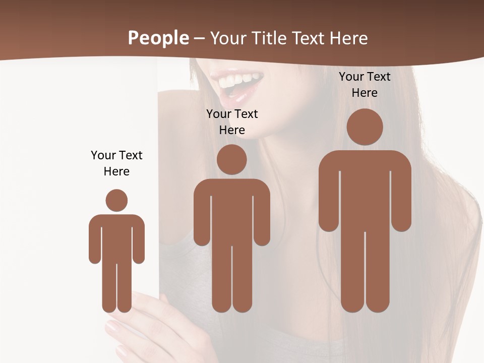 Model Displaying Showing PowerPoint Template
