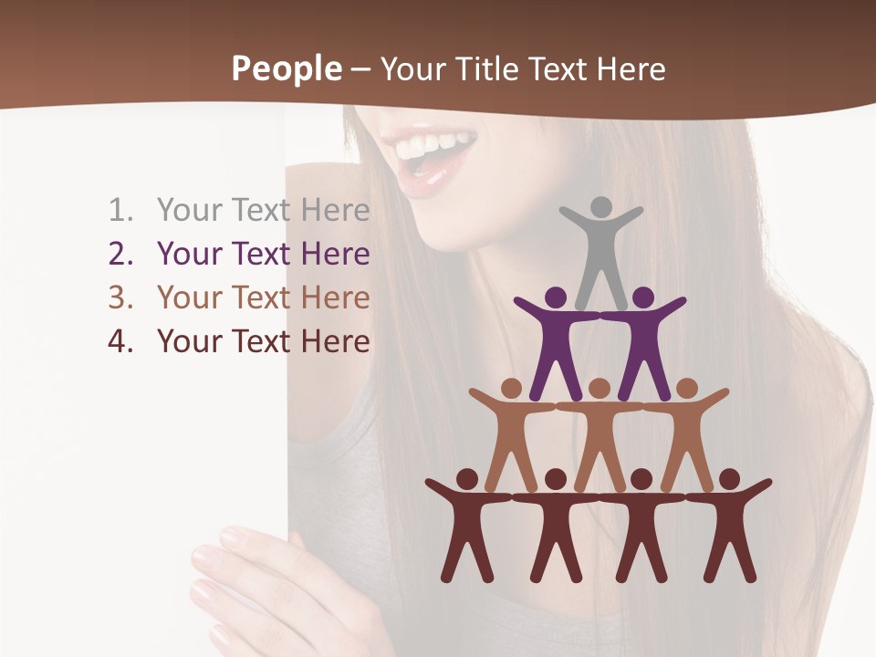Model Displaying Showing PowerPoint Template