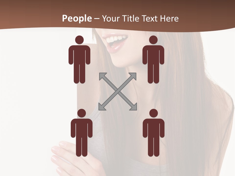 Model Displaying Showing PowerPoint Template