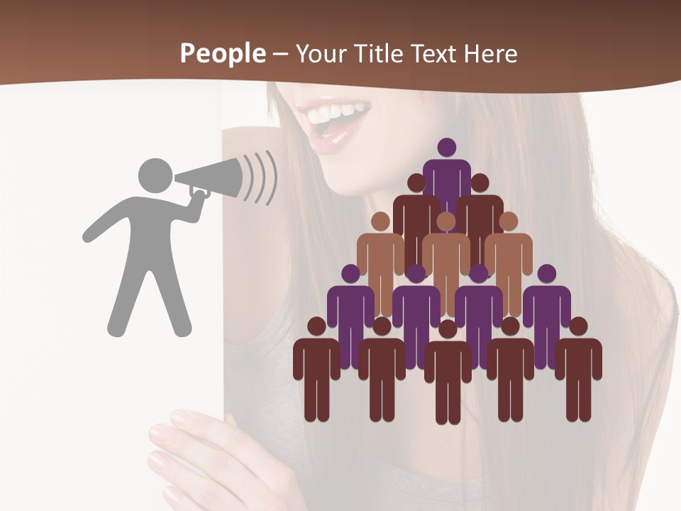 Model Displaying Showing PowerPoint Template