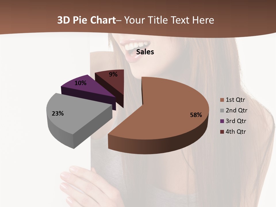 Model Displaying Showing PowerPoint Template