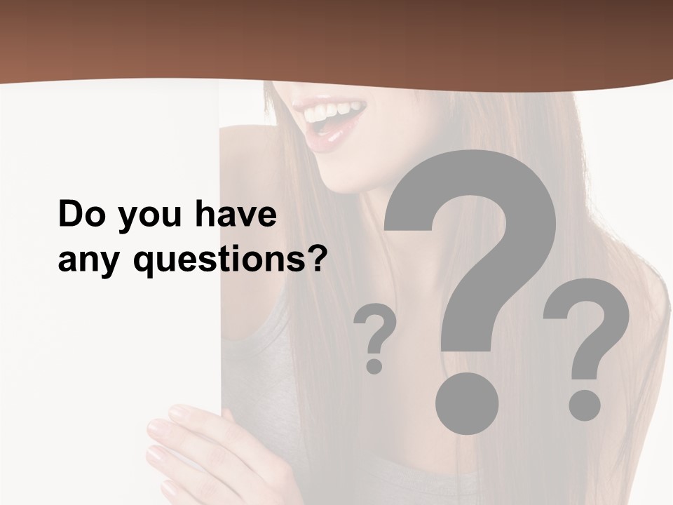 Model Displaying Showing PowerPoint Template