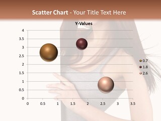 Space Showing Female PowerPoint Template